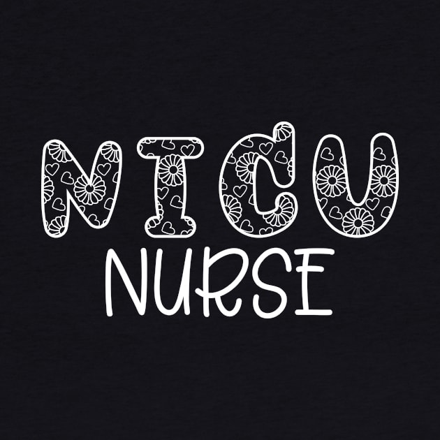 Womens Groovy Nicu Nurse Neonatal Intensive Care Unit Appreciation by Merchby Khaled